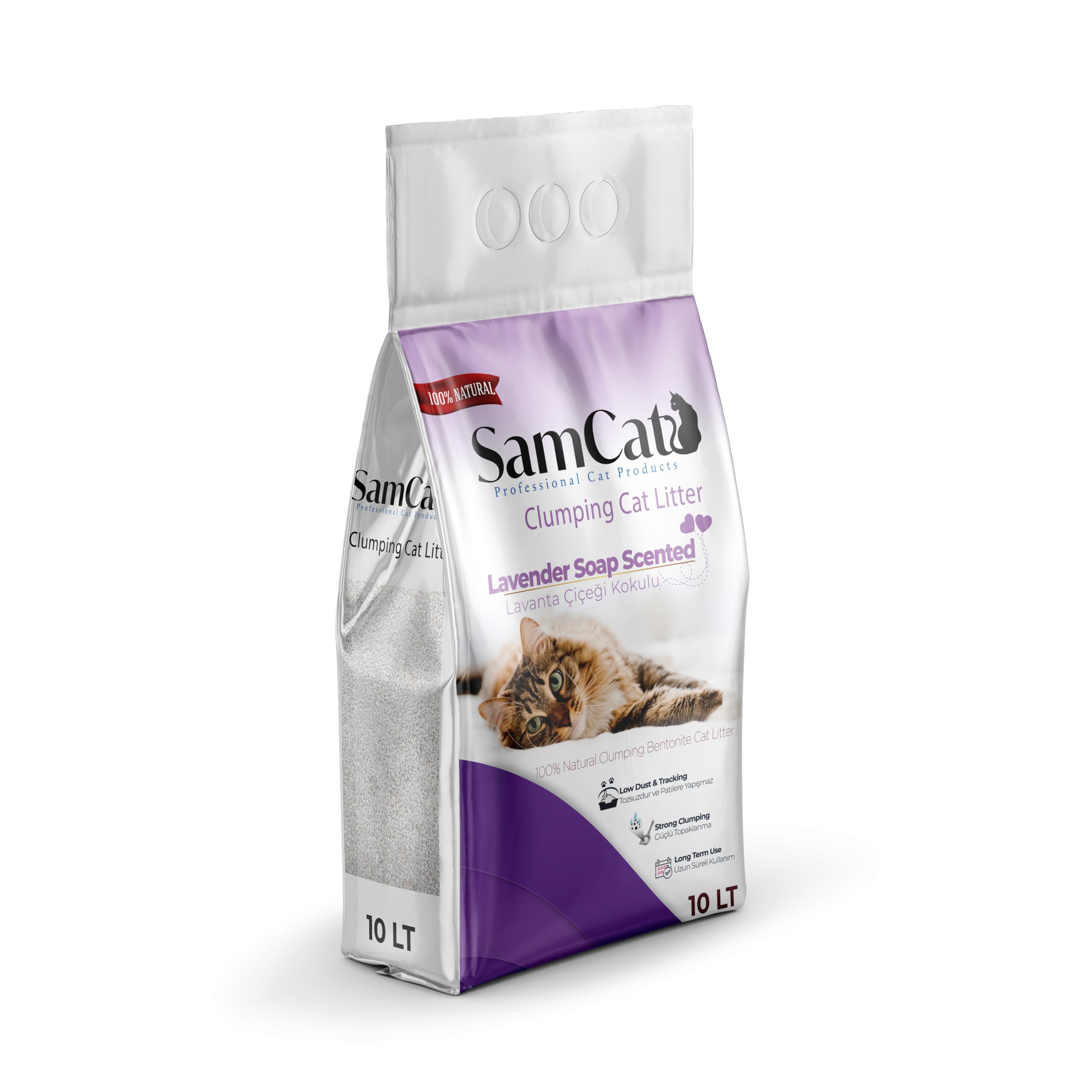 SAMCAT CAT LITTER LAVENDER 10LTR