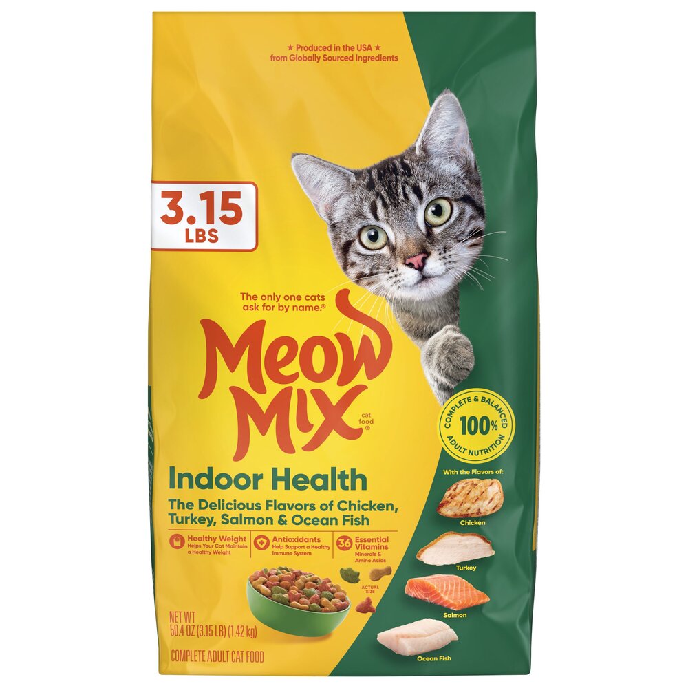 MEOW MEOW ADULT INDOOR FOOD 10KG