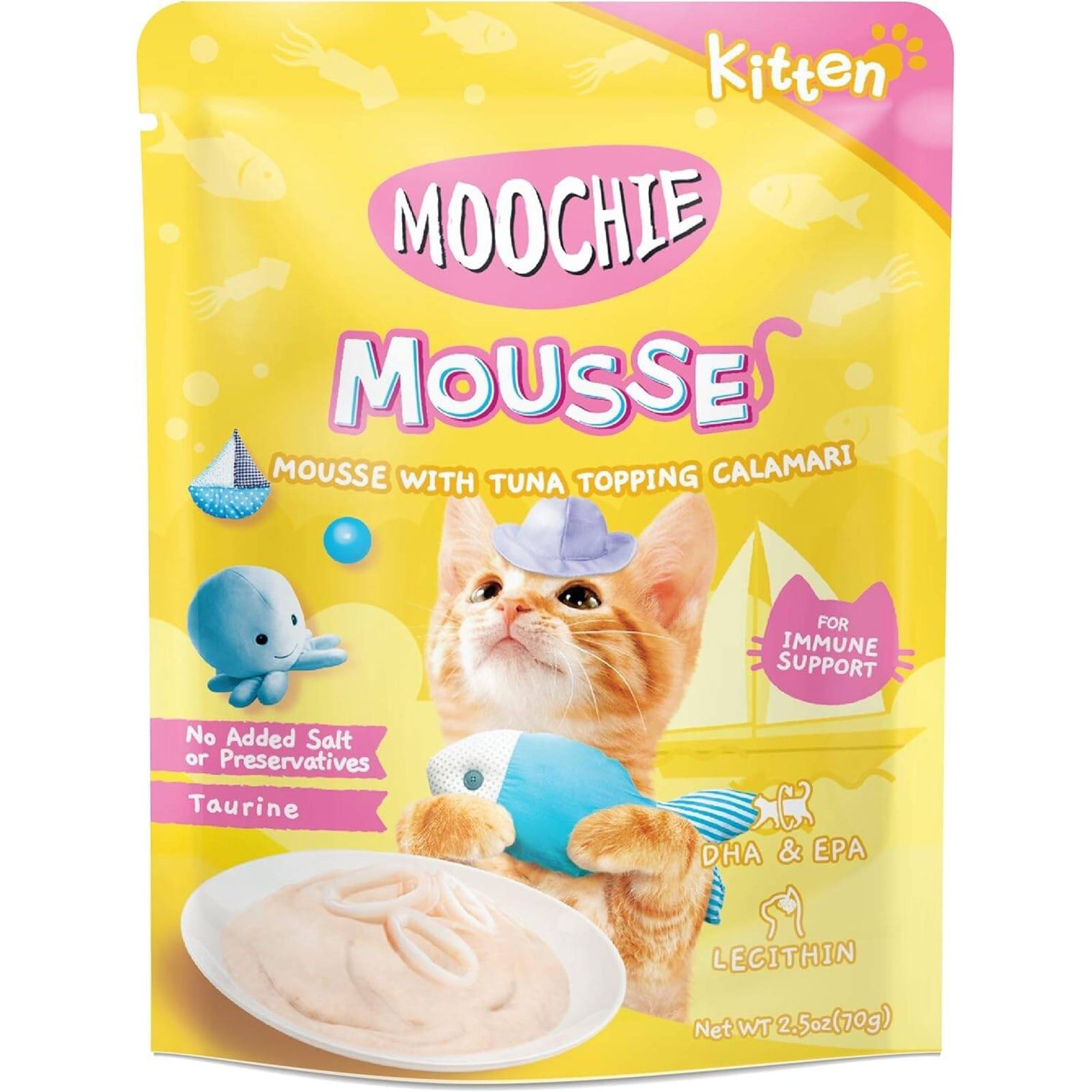 MOOCHIE TUNA WITH TOPPING CALAMARI