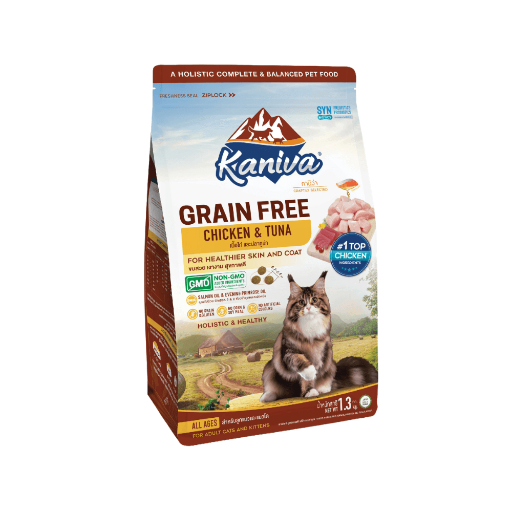 Kaniva® Grain Free Chicken, Tuna & Rice 1.3Kg