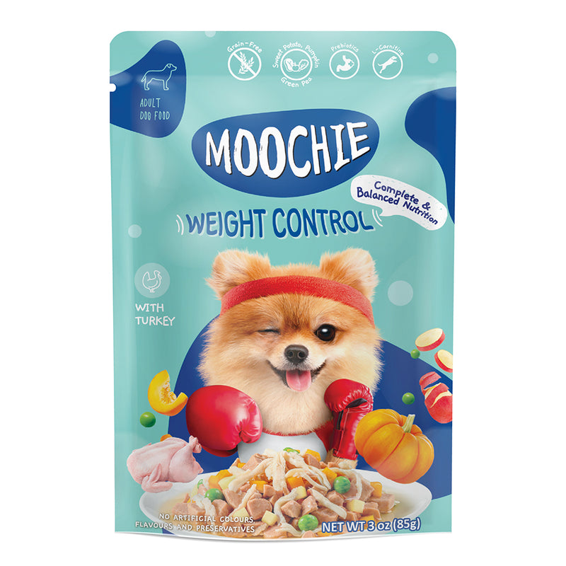 MOOCHIE WITH TURKEY(WEIGHT CONTROL) DOG 85GM
