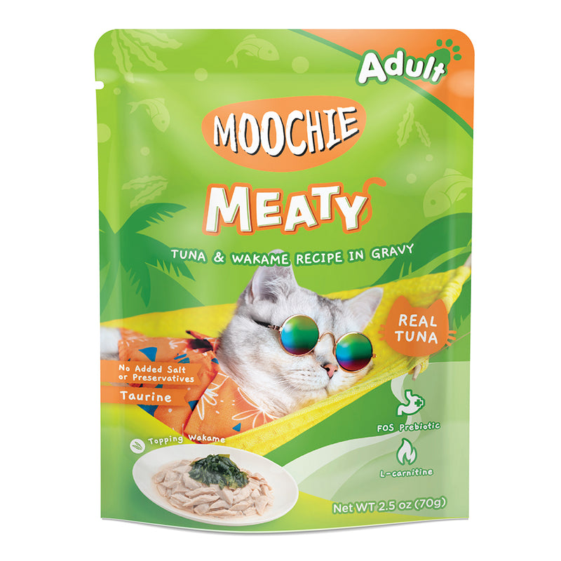 MOOCHIE TUNA & WAKAME RECIPE IN GRAVY